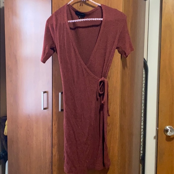 WRAP DRESS | MINI | - Picture 2 of 2